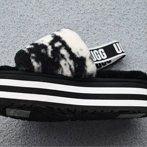 Ugg Disco Slides Marble Black